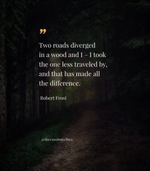 robert frost the road not taken