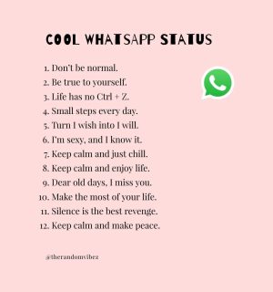 whatsapp status quotes