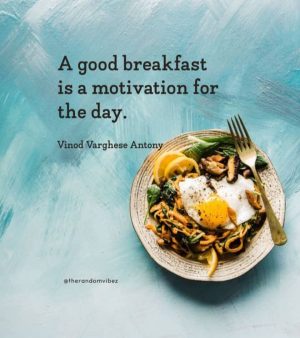breakfasting quotes