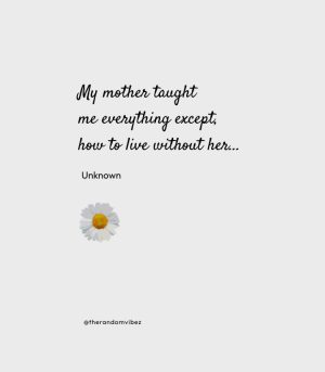 losing a mother quotes from son