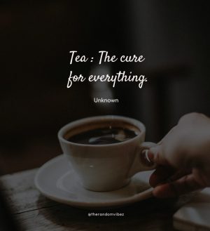 quotation for tea