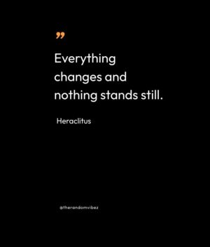 heraclitus quotes on change