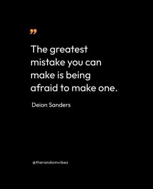 Deion Sanders Motivational Quotes