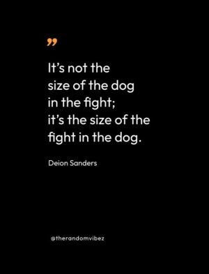 Deion Sanders Quote