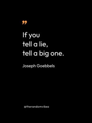 Joseph Goebbels Quotes