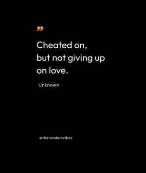 being cheated quotes