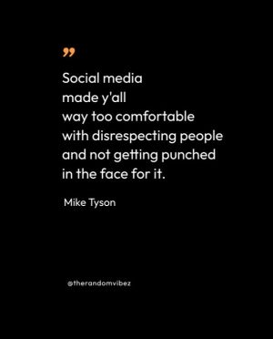 mike tyson social media quote