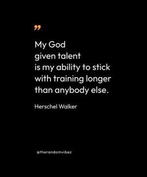 Famous Quotes From Herschel Walker 