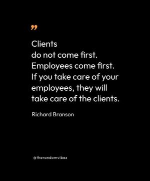 Richard Branson Quote About Employees