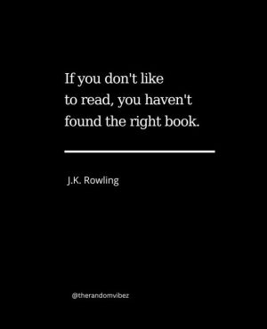 jk rowling quotes about reading