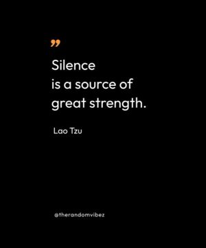 quotes about silence