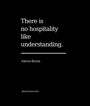 quotes on Hospitality