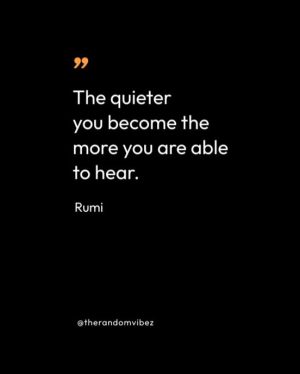 quotes on being silent