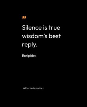quotes on silence