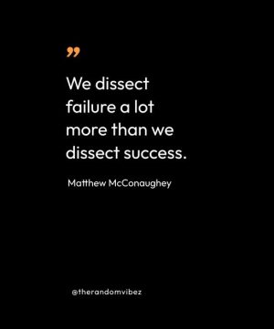 Inspirational Matthew McConaughey Quotes