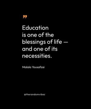 malala quotes on education