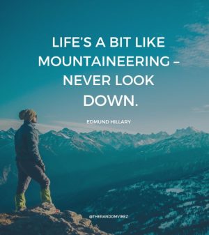 mountain quotes inspirational