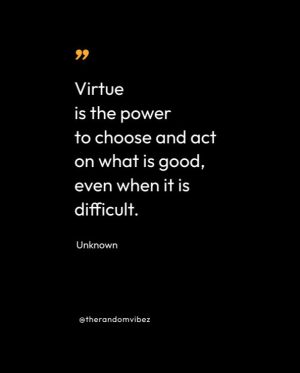 top virtue quotes