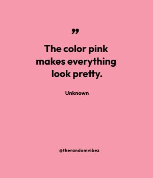 Pink Color Quotes