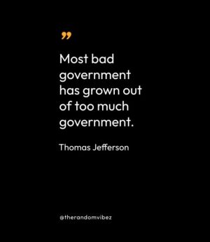 Thomas Jefferson Quotes About Government