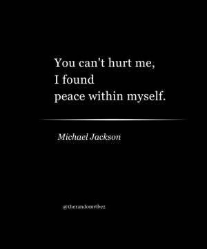 Michael jackson quote