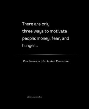 ron swanson quote