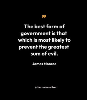 James Monroe Famous Quotes