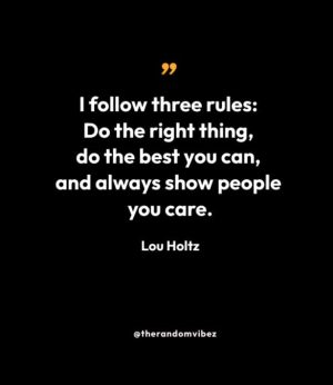 Lou Holtz Motivational Quotes