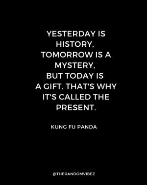 kung fu panda present quote