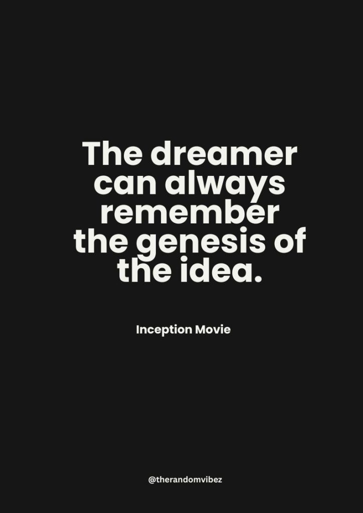 Top 30 Inception Quotes From The Iconic Movie – The Random Vibez