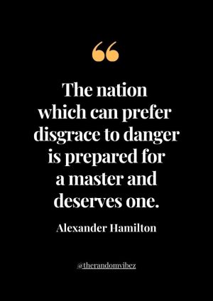Alexander Hamilton Quotations