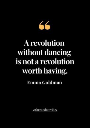 Emma Goldman Dance Quote