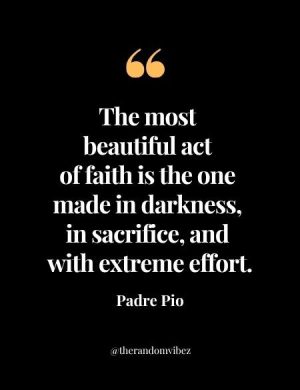 Padre Pio Sayings