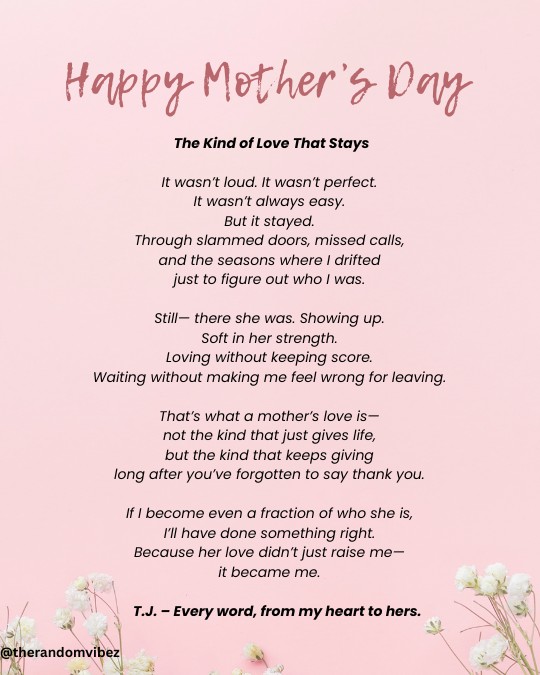 cute mothers day poems