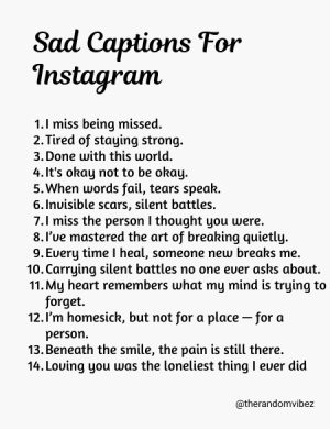 emotional sad status