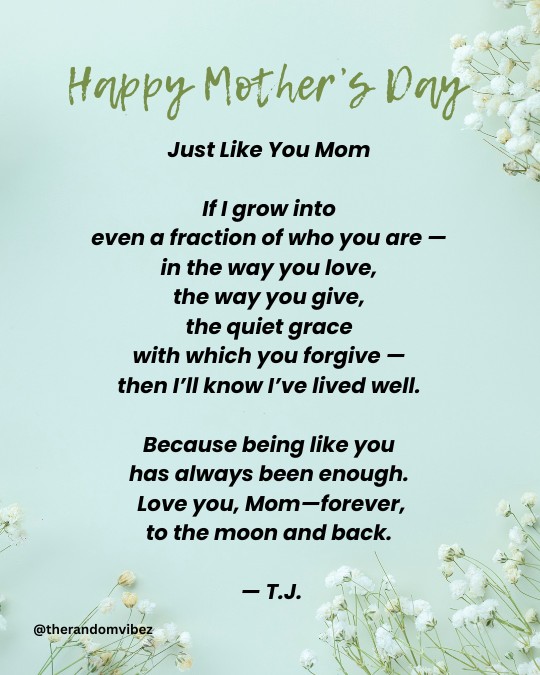 short happy mothers day poem​