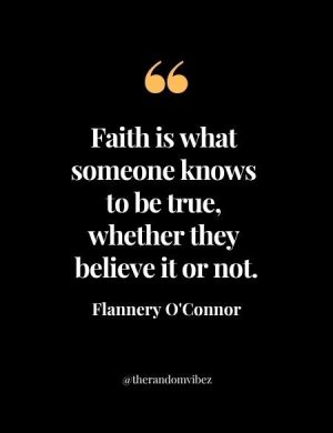 Flannery O’Connor Quotes About Faith