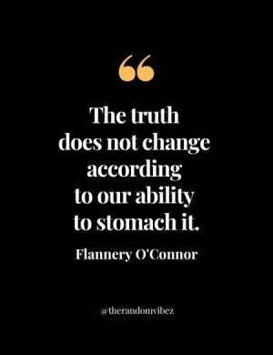 Flannery O’Connor Quotes About Truth