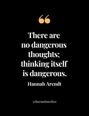 Hannah Arendt Quotes On Thinking