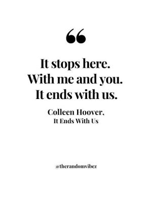 It Ends With Us Colleen Hoover Quotes