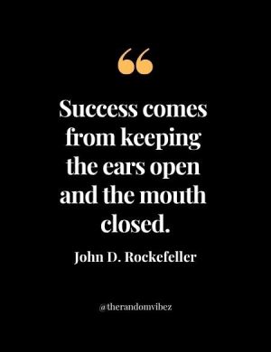 John D. Rockefeller Sayings