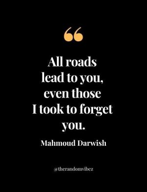 Mahmoud Darwish Love Quotes