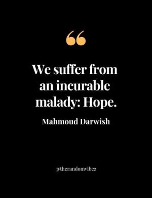 Quotes From Mahmoud Darwish