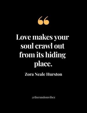 Zora Neale Hurston Love Quotes