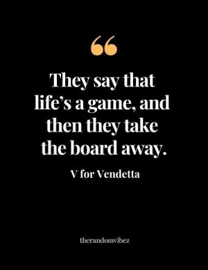 Best V for Vendetta Quotes