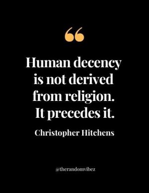 Christopher Hitchens Religion Quotes