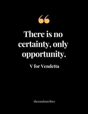 Famous Quotes From V For Vendetta