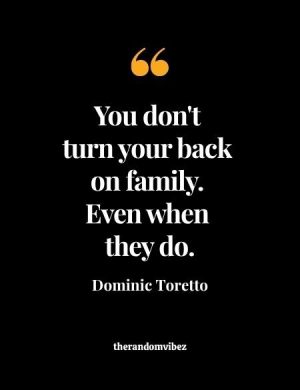 Fast And Furious Family Quote