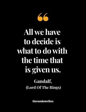 Lord Of The Rings Gandalf Quotes