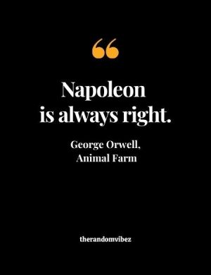 Quotes From Animal Farm About Napoleon